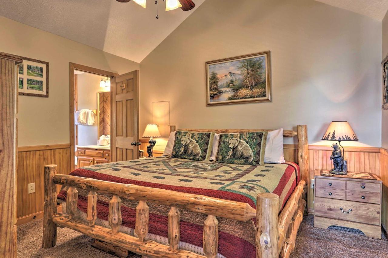 فيلا Smoky Mountain Retreat With Hot Tub, Arcade Games بيدجن فورج المظهر الخارجي الصورة