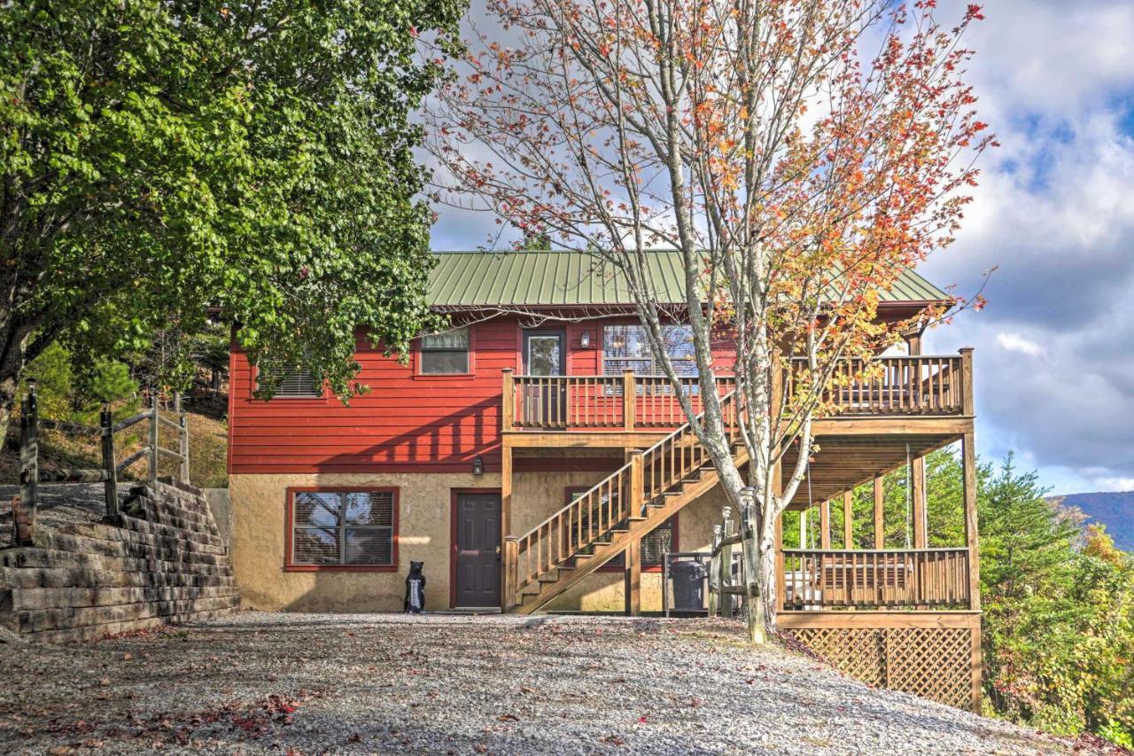 فيلا Smoky Mountain Retreat With Hot Tub, Arcade Games بيدجن فورج المظهر الخارجي الصورة